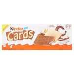 Kinder Cards - Biscotto Ripieno al Latte e Cacao  10 confezioni da 128g