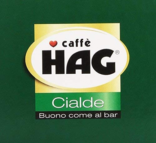 18 Cialde Monodose Espresso Decaffeinato Caffe' Hag Filtro Carta 44 mm