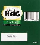 18 Cialde Monodose Espresso Decaffeinato Caffe' Hag Filtro Carta 44 mm