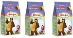 3 confezioni di Ovetti pasquali MASHA E ORSO mini ovetti di cioccolata al latte 3 x 120 gr