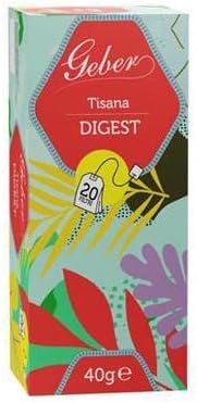 Infuso per tisane Confezione da 20 Filtri DIGEST, GEBER