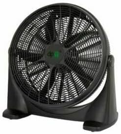 DPM VENTILATORE DA PAVIMENTO KYT50B GRECALE PALE 50 CM 85 W 3 VELOCITÀ FREDDO COLORE NERO