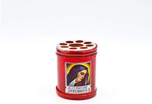 Ceri VOTIVI-T20-PEZZI 60- Durata 1GIORNO-LUMINI,Candele