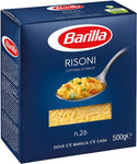 Barilla - Risoni n.26, Pasta di Semola di Grano Duro - 8 confezioni da 500 g [4 kg]