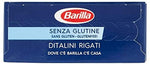 Barilla Pasta Senza Glutine Ditalini Rigati Gluten Free, 400 Gr