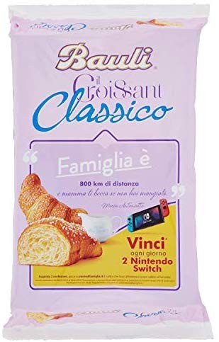 Bauli - Croissant Classico - 6 Pezzi - 240 gr