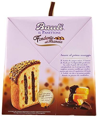 Bauli Panettone Fondente all'Arancia - 750 gr