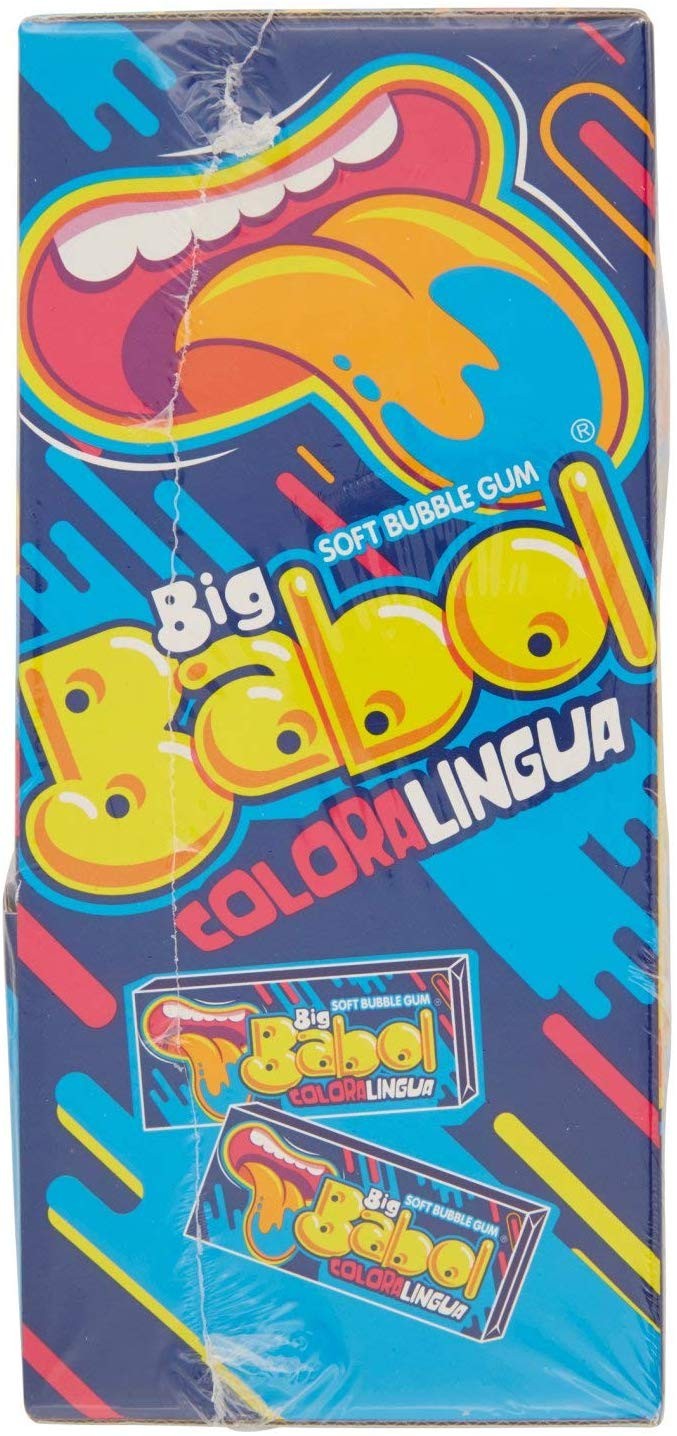 Big Babol Panna/Fragola, Gomma da Masticare, confezione da 200 pezzi