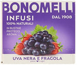 Bonomelli - Infuso Uva Nera e Fragola - 24 confezioni da 10 Filtri [240 filtri]