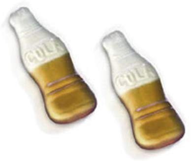 Bottiglie Cola Lucide Gelco Kg 2 - Caramelle gommose a forma di bottigliette al gusto Cola