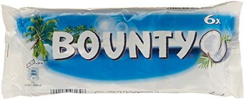 Bounty Multipack - pacco da 6 x 28.5 gr, - 171 gr - [confezione da 8]