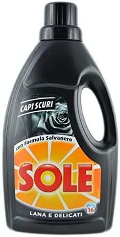 6PZ SOLE LANA E DELICATI 1 LT. NERO [6 LITRI]