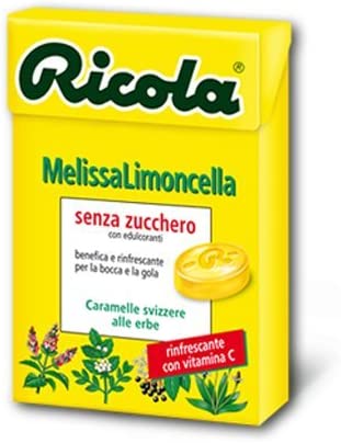 CARAMELLE RICOLA MELISSA LIMONCELLA ASTUCCIO pz 20