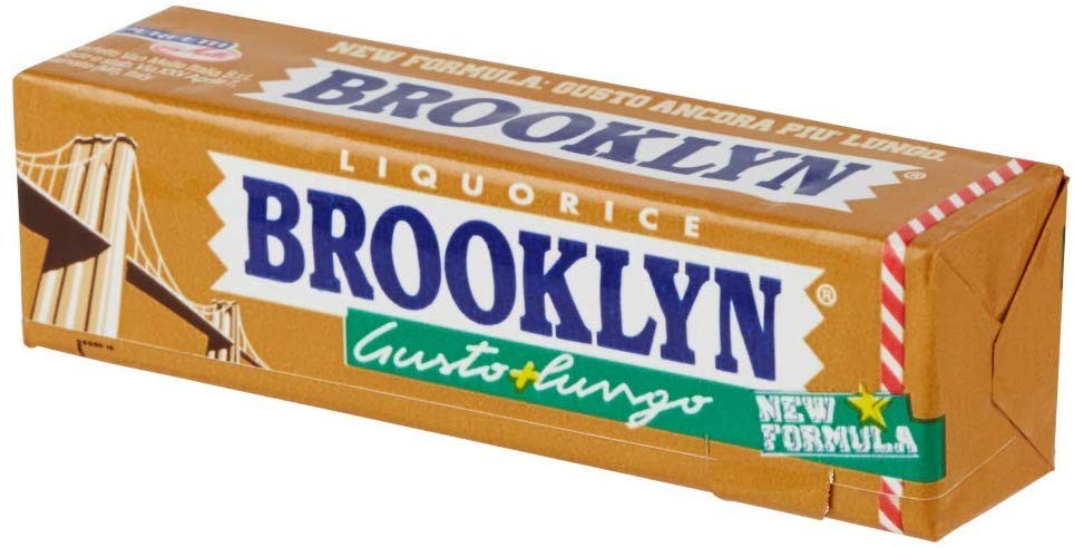 Brooklyn Gomme da Masticare, Chewing Gum Gusto Cannella, Confezione da 20 Stick