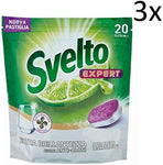 Svelto 3X Expert Extra Lucido Anti Halos Tabs Detersivo per Lavastoviglie 263g