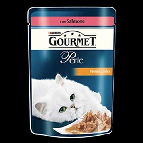 GOURMET BUSTE PERLE 85 GR SALMONE