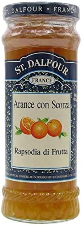 Saint Dalfour Confettura di Arance con Scorza - 1 x 284 Grammi | Confettura Monodose