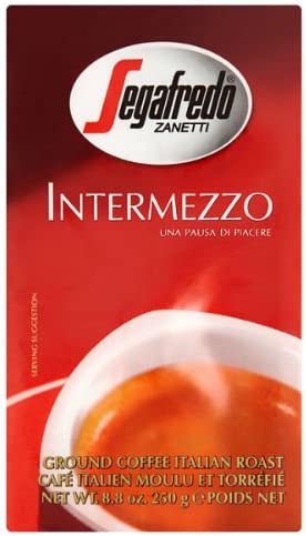 Segafredo Zanetti Intermezzo Caffè Macinato Arrosto Italiano 250g Scatola da 12