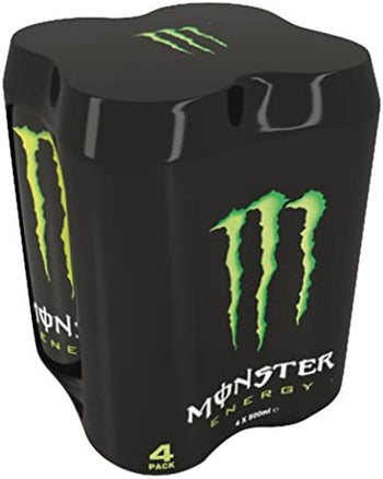 Monster Green - Barattolo usa e getta, confezione da 24 (24 x 500 ml)