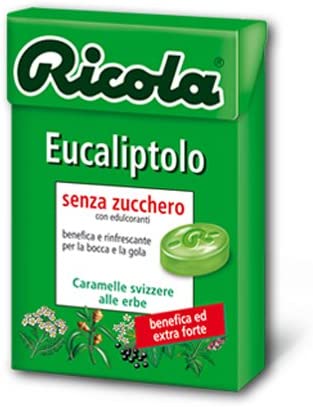 CARAMELLE RICOLA EUCALIPTOLO ASTUCCIO pz 10