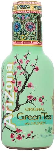 Arizona Original Green Tea With Honey 500 ml (Pack of 6)