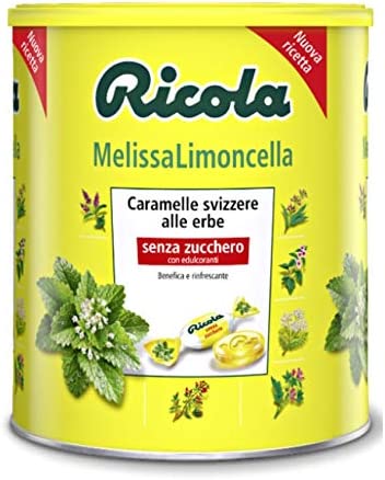 RICOLA caramelle Melissa Limoncella 500gr - senza zucchero -