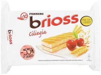 30 X Ferrero biscotti brioss Brioche torta con ciliegia e cereali Snack 40 gr