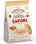 Sapori Cantuccini Biscotti Italiani con Mandorle 250g Perfetto con Vinsanto Dessert Vino dal 1832!