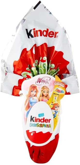 Kinder Gransorpresa Uovo di Pasqua Winx, 150g