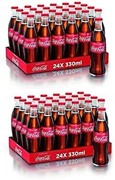 COCA COLA CLASSICA IN VETRO 33 CL 48 BOTTIGLIETTE