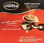 Caffè Motta - Caffè Espresso, Cialde Monodose, Pacco da 50X7 g, totale: 350 g