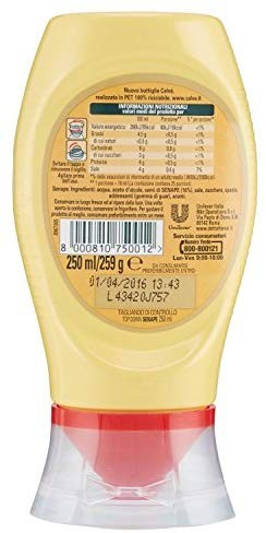 Calvé - Senape, Nuova bottiglia Calvé - 259 g 250 ml