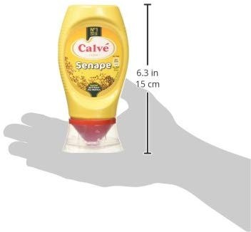 Calvé - Senape, Nuova bottiglia Calvé - 259 g 250 ml