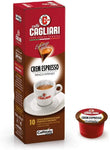 CAPSULE CREM ESPRESSO CAGLIARI - BOX 10 CAPS. CAFFITALY SYSTEM