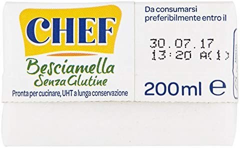 Chef Besciamella Senza Glutine 200 ml