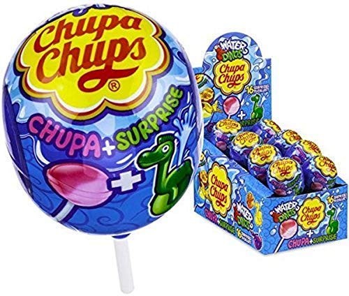 Chupa Chups Surprise lecca-lecca Display, confezione da 16 (16 x 12 g)