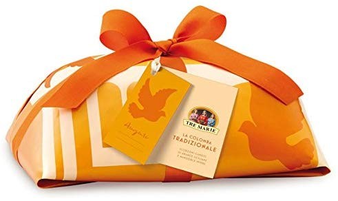 COLOMBA DI PASQUA TRE MARIE LA TRADIZIONALE CON CANDITI 1 KG INCARTATA A MANO