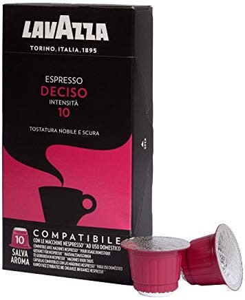 conf. 10 capsule comp.nespresso espresso deciso