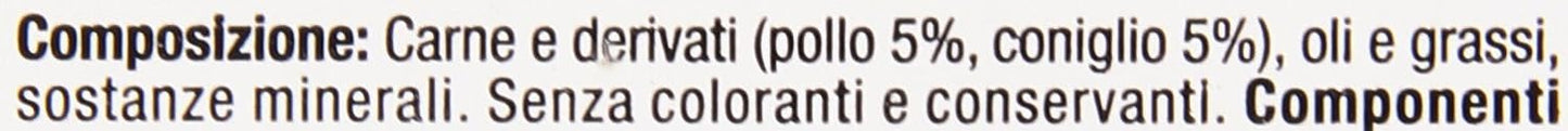 Miglior Gatto - Alimento Completo Per Gatti Adulti, Con Pollo E Coniglio - 32 pezzi da 100 g [3200 g]