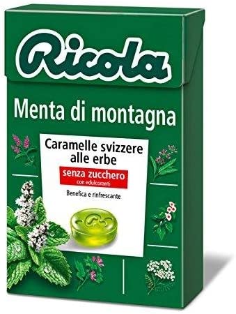 CARAMELLE RICOLA MENTA DI MONTAGNA ASTUCCIO pz 20