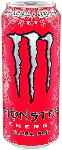 Monster Ultra rosso, 500 ml