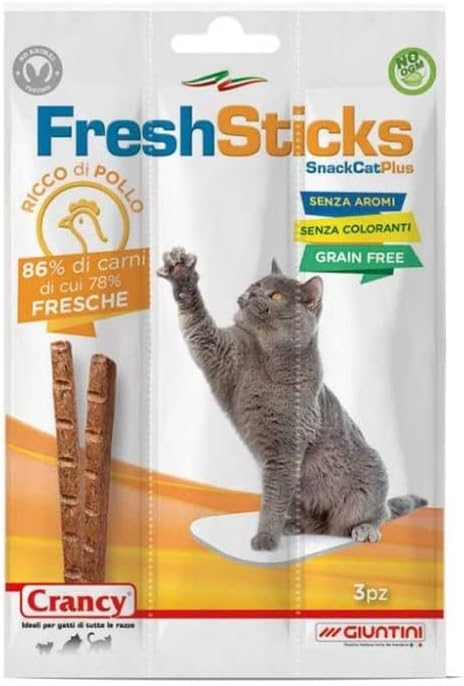 Giuntini CRANCY Cat Fresh Sticks 15GR *30PZ (Pollo)