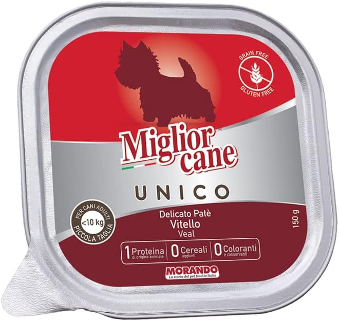 Migliorcane Unico paté 100% Veal