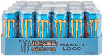 Monster Energy Bevanda Energetica - Lattina, 500 ml, Monster Energy Drink 500 ml (Juice Mango Loco, 24 Lattine)