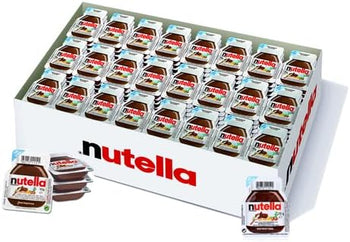 Nutella Monoporzione 120 pezzi da 15 g - Crema Spalmabile alla Nocciola - New Packaging