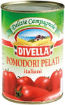 Divella pomodori pelati italiani confezione da 400 grammi (083620)