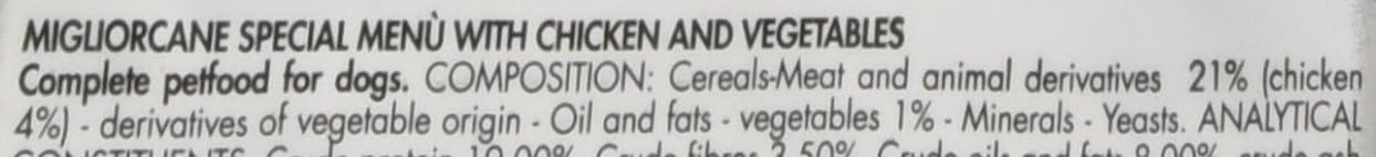 MigliorCane Special menù, Crocchette con pollo e verdure, 4 kg