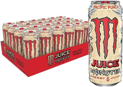 Monster Energy Pacific Punch 500 ml, confezione da 24