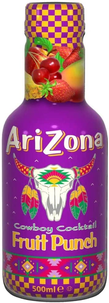 Arizona - Fruit Punch - Cowboy Juice Cocktail 500 ml [Special Edition] - Succo di Frutta Assortito - Novità