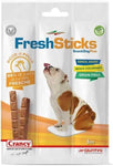Giuntini CRANCY Dog Fresh Sticks Pollo 10GR30PZ, Giallo, L